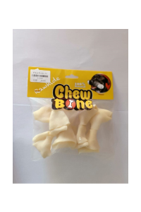 Chew Bone Knotted Rawhide  5 Pieces (s)